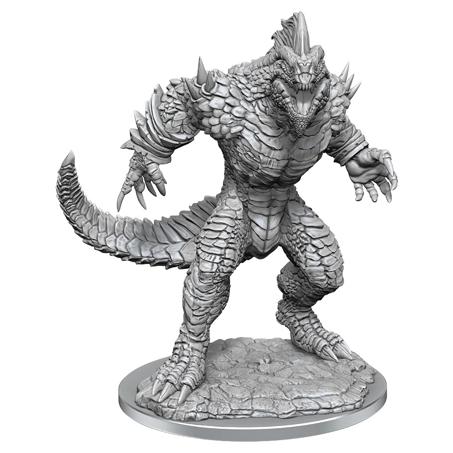 D&D Nolzur's Marvelous Miniatures - Lizardfolk Render