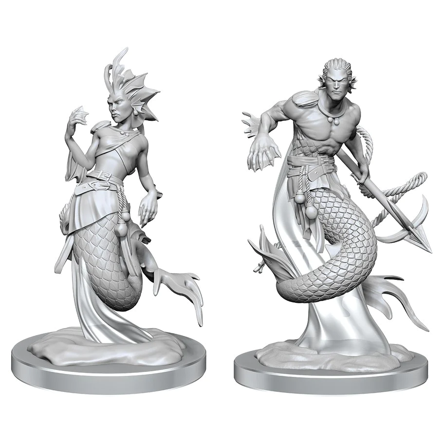 D&D Nolzur's Marvelous Miniatures: Merfolk (90414)