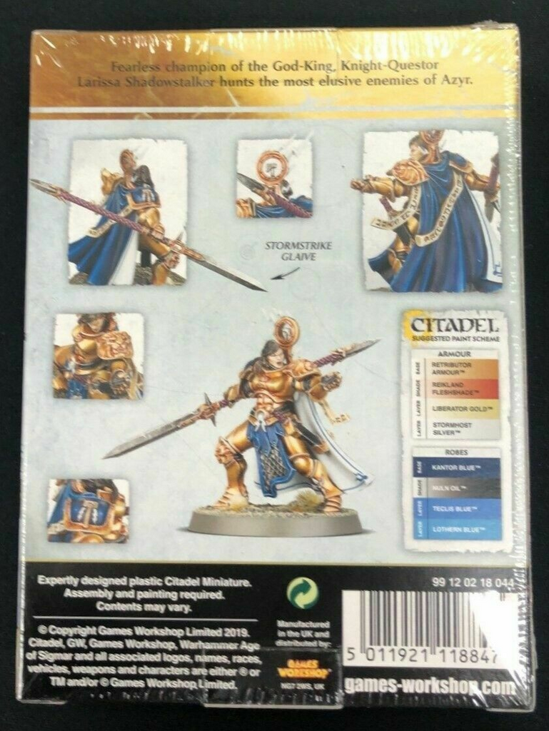 Warhammer: AoS - Stormcast Eternals - Knight-Questor Larissa Shadowsta