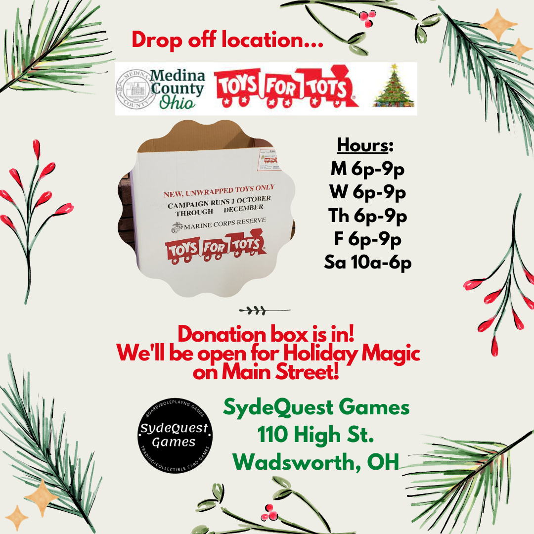 Toys for Tots Medina County donation site!