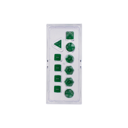 Ultra PRO: 11-Dice Set - Eclipse (Forest Green)