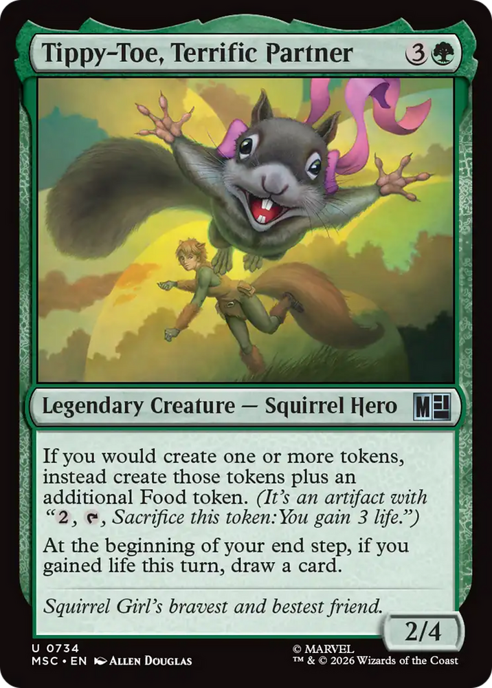 Tippy-Toe, Terrific Partner [Marvel Super Heroes Commander]