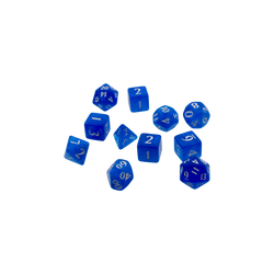 Ultra PRO: 11-Dice Set - Eclipse (Pacific Blue)