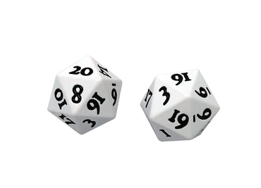Ultra PRO: Heavy Metal Dice - D20 (White)