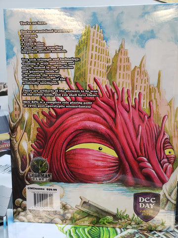 Mutant Crawl Classics Core Rulebook DCC Day 2023 Glow in Dark Logo (Hardback)