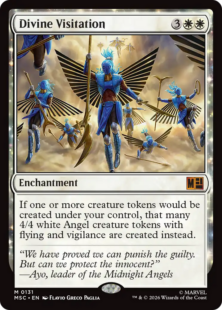 Divine Visitation (Surge Foil) [Marvel Super Heroes Commander]
