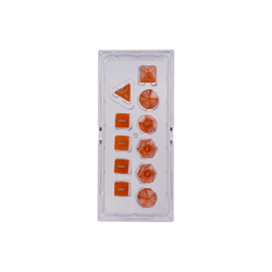Ultra PRO: 11-Dice Set - Eclipse (Pumpkin Orange)
