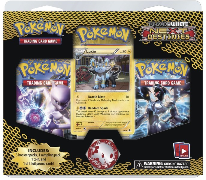 Black & White: Next Destinies - 3-Pack Blister (Luxio) Black & White: Next Destinies - 3-Pack Blister (Luxio)