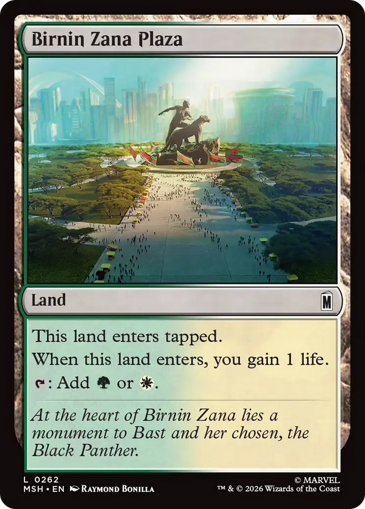 Birnin Zana Plaza [Marvel Super Heroes]