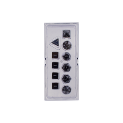 Ultra PRO: 11-Dice Set - Eclipse (Jet Black)
