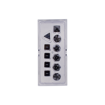 Ultra PRO: 11-Dice Set - Eclipse (Jet Black)