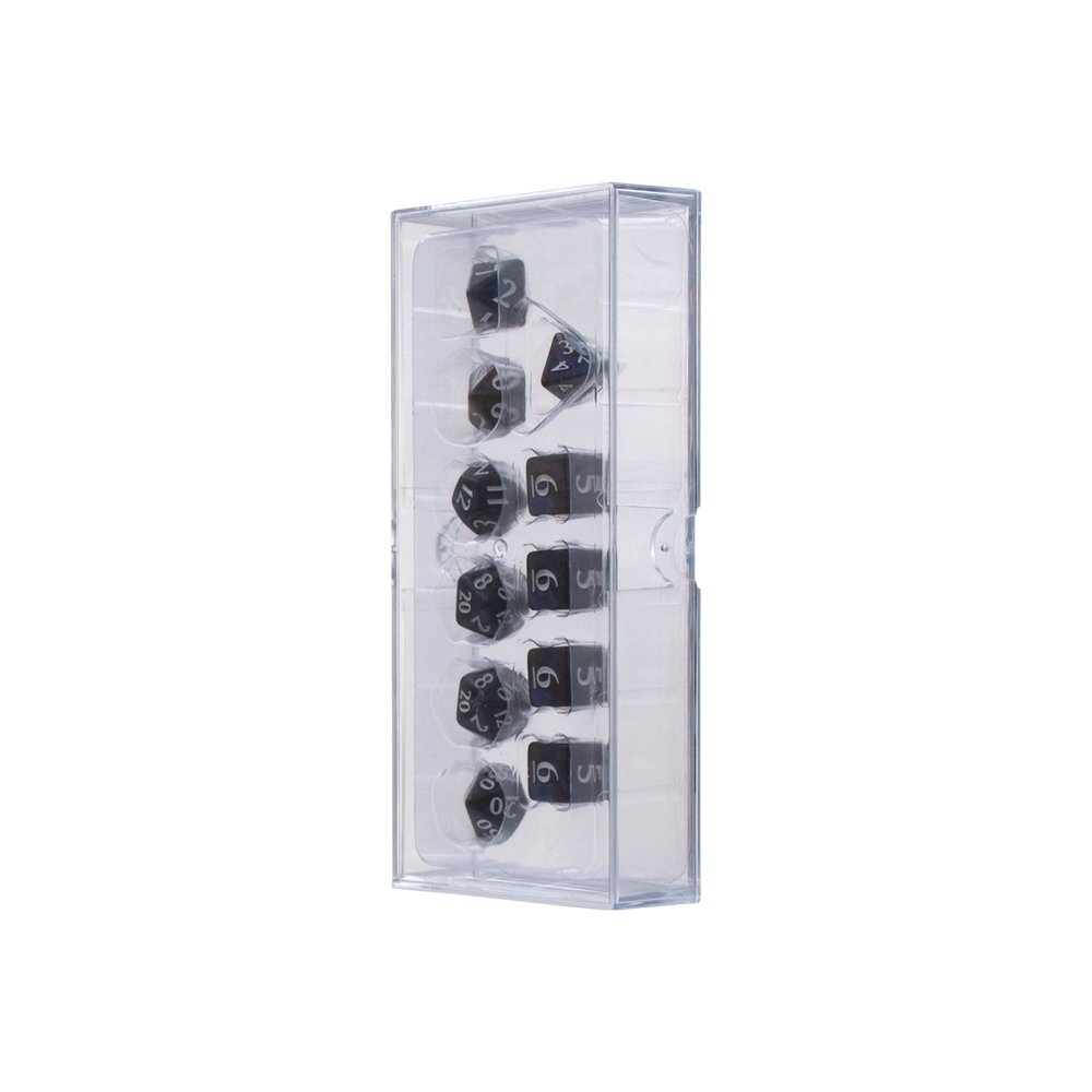 Ultra PRO: 11-Dice Set - Eclipse (Jet Black)