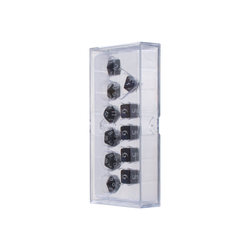Ultra PRO: 11-Dice Set - Eclipse (Jet Black)