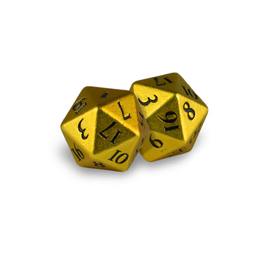 Ultra PRO: Heavy Metal Dice - D20 (Bumblebee)