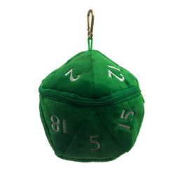 Ultra PRO: Dice Bag - Plush D20 (Green)
