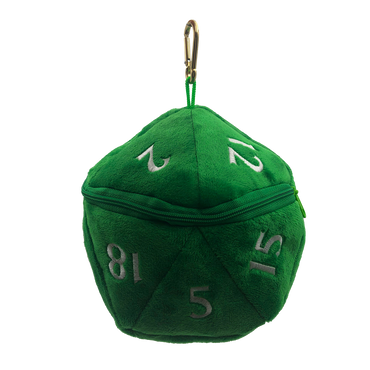 Ultra PRO: Dice Bag - Plush D20 (Green)