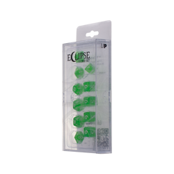 Ultra PRO: 11-Dice Set - Eclipse (Lime Green)