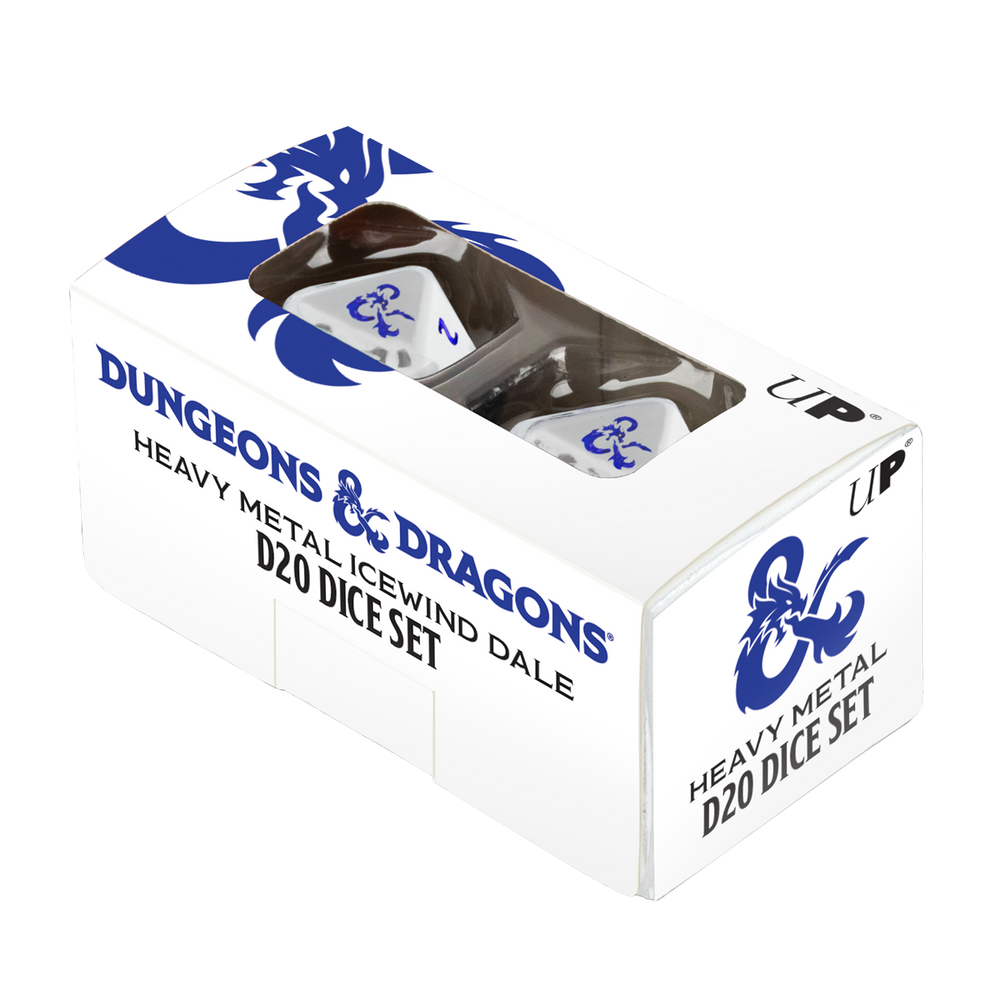 Ultra PRO: Heavy Metal Dice - Icewind Dale (D20 Set)