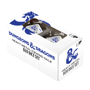 Ultra PRO: Heavy Metal Dice - Icewind Dale (D20 Set)