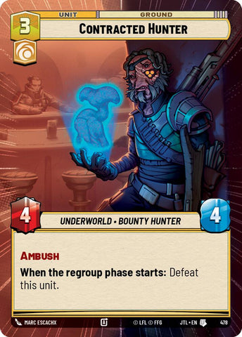 Contracted Hunter (478) (Hyperspace) (478) [Jump to Lightspeed]