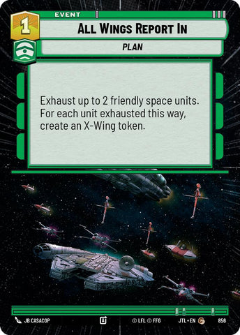 All Wings Report In (856) (Hyperspace Foil) (856) [Jump to Lightspeed]