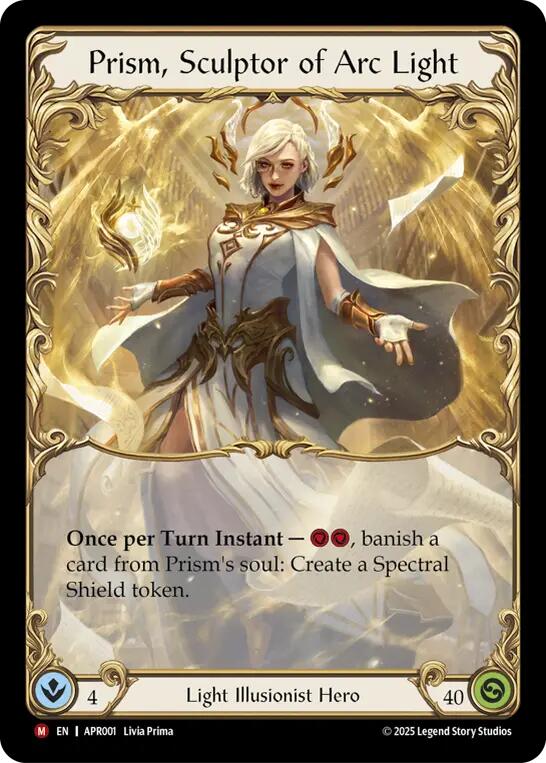Prism, Sculptor of Arc Light [APR001] (Armory Deck: Legends Prism)