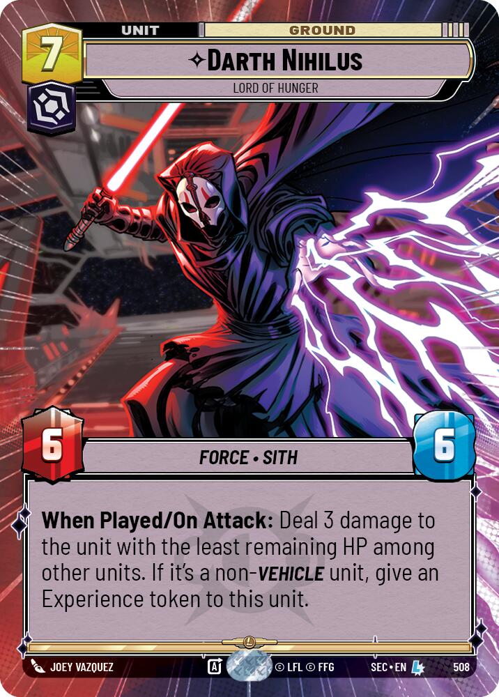 Darth Nihilus - Lord of Hunger (Hyperspace) (508) (508) [Secrets of Power]