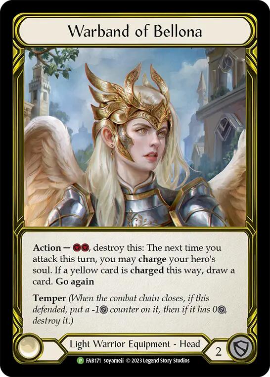 Warband of Bellona (Golden) [FAB171] (Promo)  Cold Foil