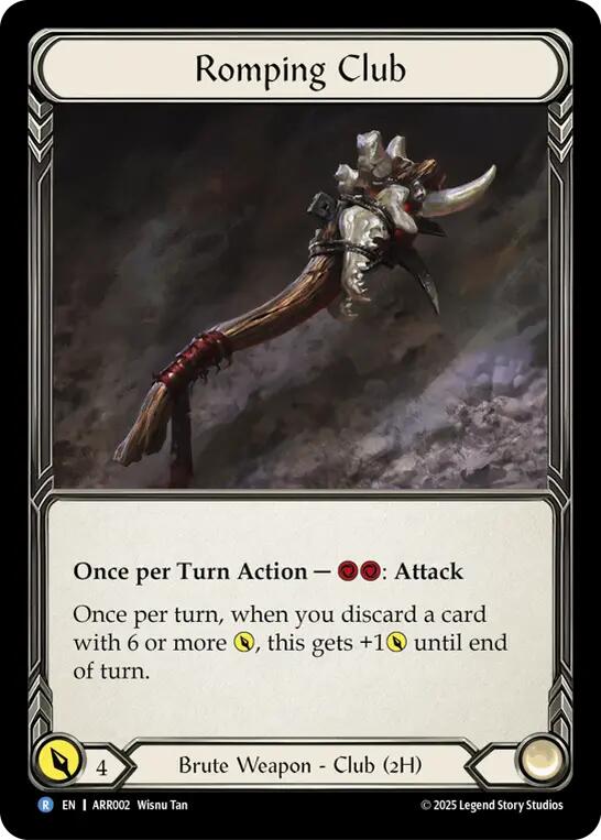 Romping Club [ARR002] (Armory Deck: Rhinar)