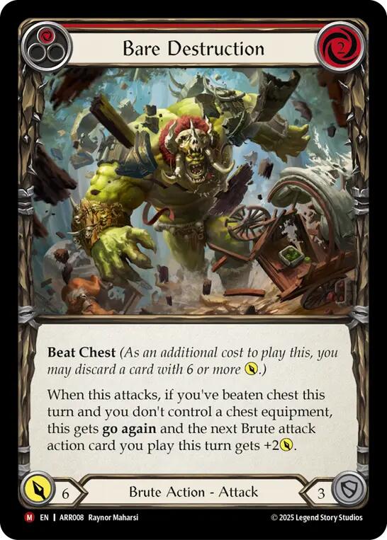 Bare Destruction [ARR008] (Armory Deck: Rhinar)