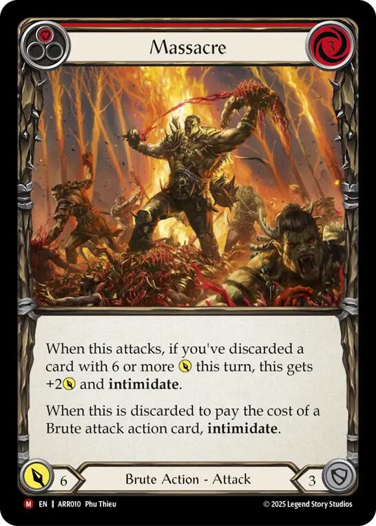 Massacre [ARR010] (Armory Deck: Rhinar)