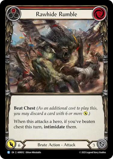 Rawhide Rumble [ARR012] (Armory Deck: Rhinar)