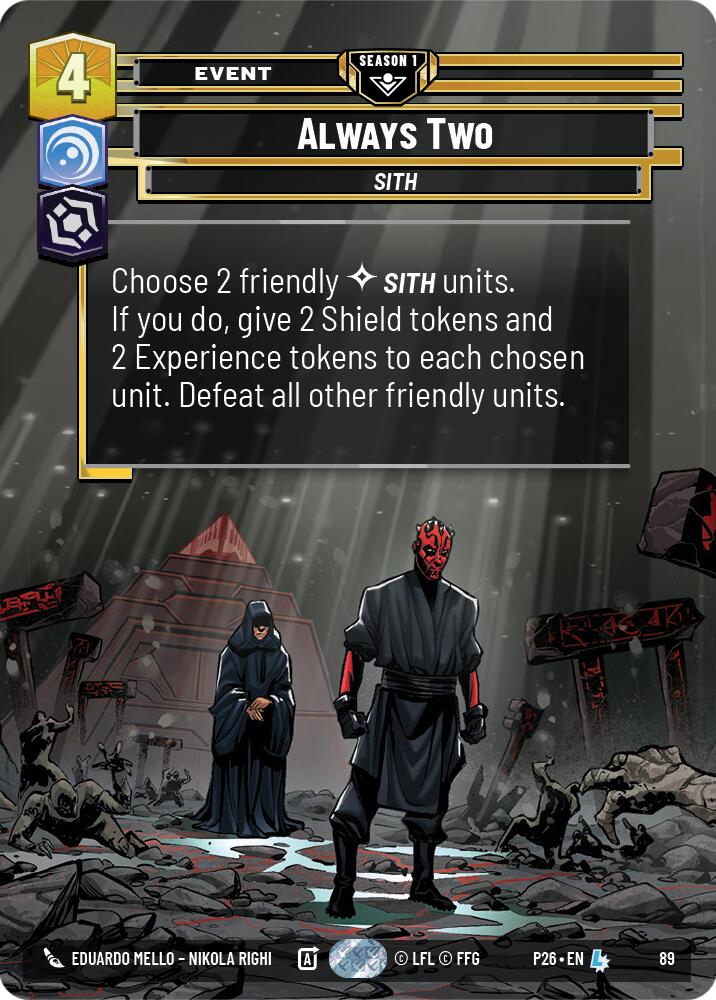 Always Two (89) (89) [Sector and Regional Promos: Season 1]