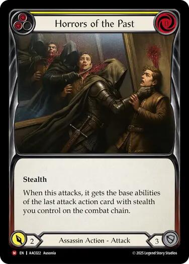 Horrors of the Past [AAC022] (Armory Deck: Arakni)
