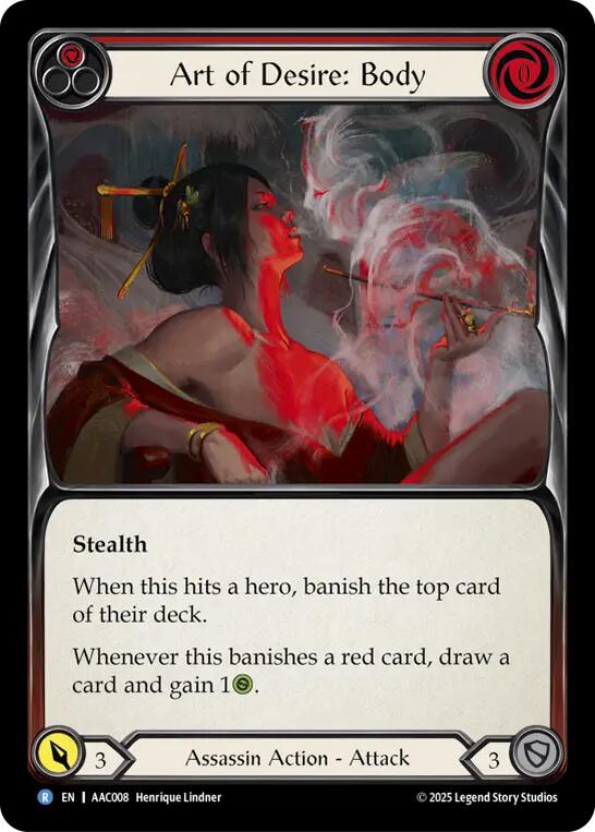 Art of Desire: Body [AAC008] (Armory Deck: Arakni)