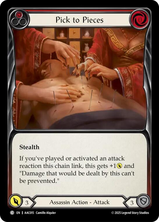 Pick to Pieces [AAC015] (Armory Deck: Arakni)