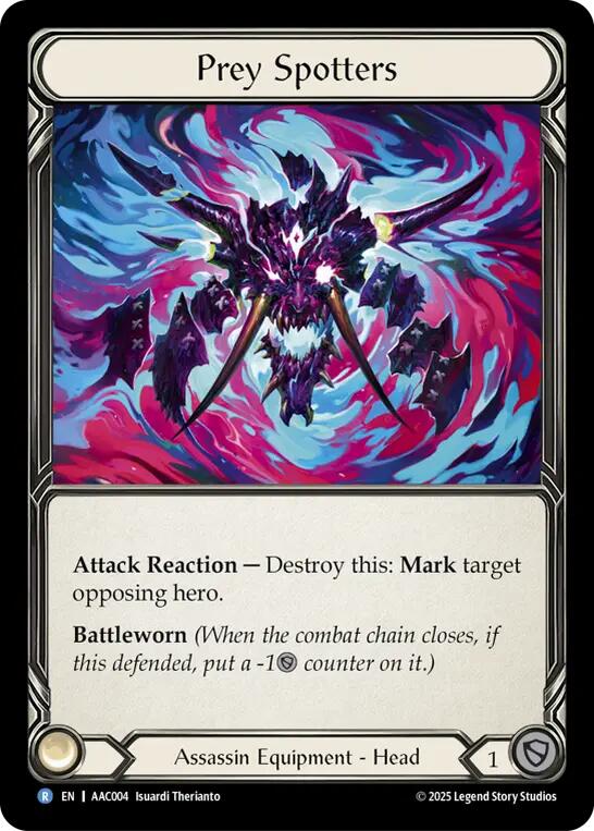 Prey Spotters [AAC004] (Armory Deck: Arakni)  Rainbow Foil