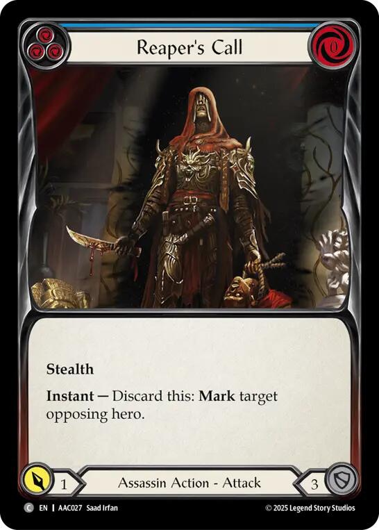 Reaper's Call [AAC027] (Armory Deck: Arakni)