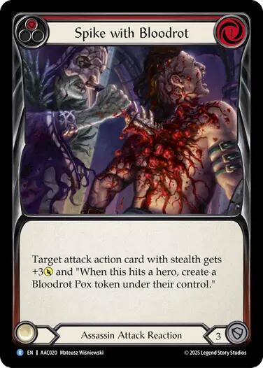 Spike with Bloodrot [AAC020] (Armory Deck: Arakni)