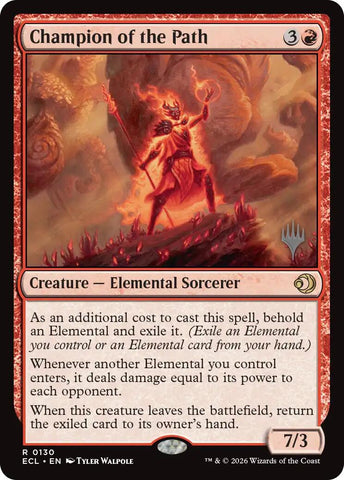 Champion of the Path [Lorwyn Eclipsed Promos]