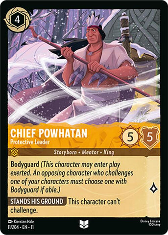 Chief Powhatan - Protective Leader (11/204) [Winterspell]