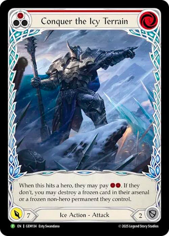 Conquer The Icy Terrain [GEM134] (GEM Pack 4)  Rainbow Foil