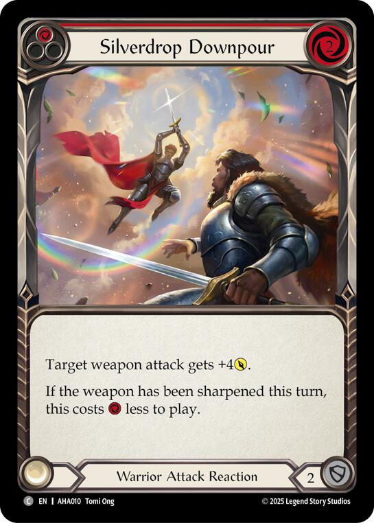 Silverdrop Downpour (Red) [AHA010] (Armory Deck Origins: Hala)