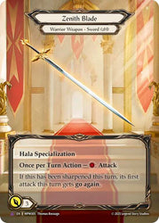 Zenith Blade (Marvel) [MPW005] (Mastery Pack Warrior)  Cold Foil