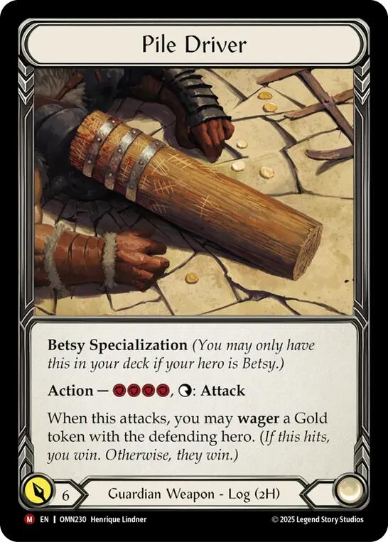 Pile Driver [OMN230] (Omens of the Third Age)  Rainbow Foil