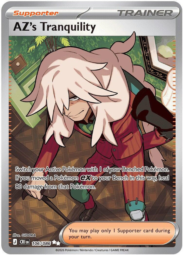 AZ's Tranquility (106/086) [Mega Evolution: Chaos Rising]