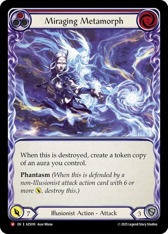 Miraging Metamorph (Red) [AZS010] (Armory Deck: Zyggy)