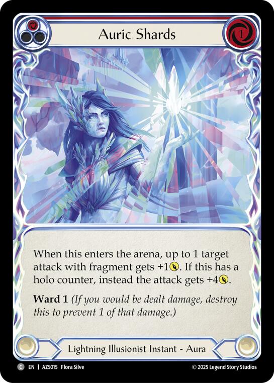 Auric Shards (Red) [AZS015] (Armory Deck: Zyggy)