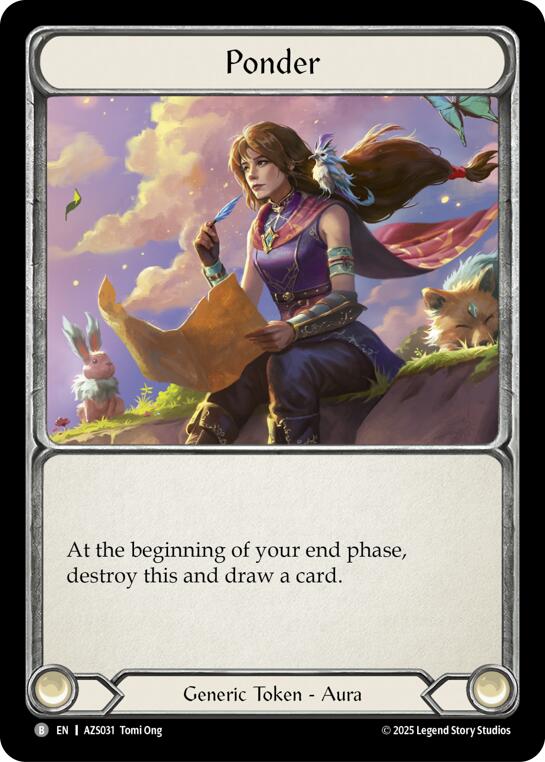 Ponder [AZS031] (Armory Deck: Zyggy)