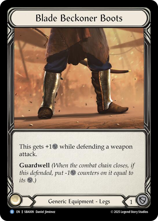 Blade Beckoner Boots [SBA009] (Silver Age Chapter 3)